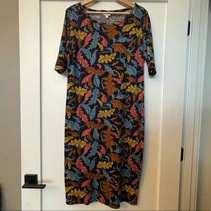 LulaRoe Julia Bodycon Dress size XL